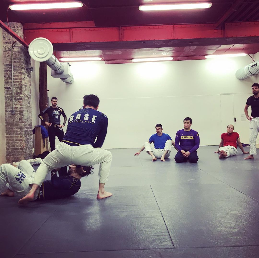 Démonstration technique au dojo Tenchi